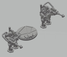FHW: Worker Bots Sergeant with Powerjack 3d model
