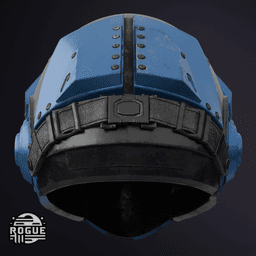 Benjamin Carmine Helmet 3d model