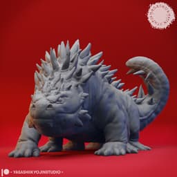 Basilisk - Tabletop Miniature (Pre-Supported) 3d model