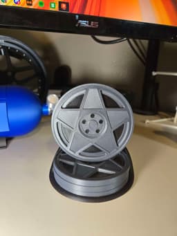 3SDM 0.05 Coaster Set w/ Display Stand 3d model