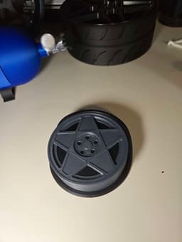 3SDM 0.05 Coaster Set w/ Display Stand 3d model