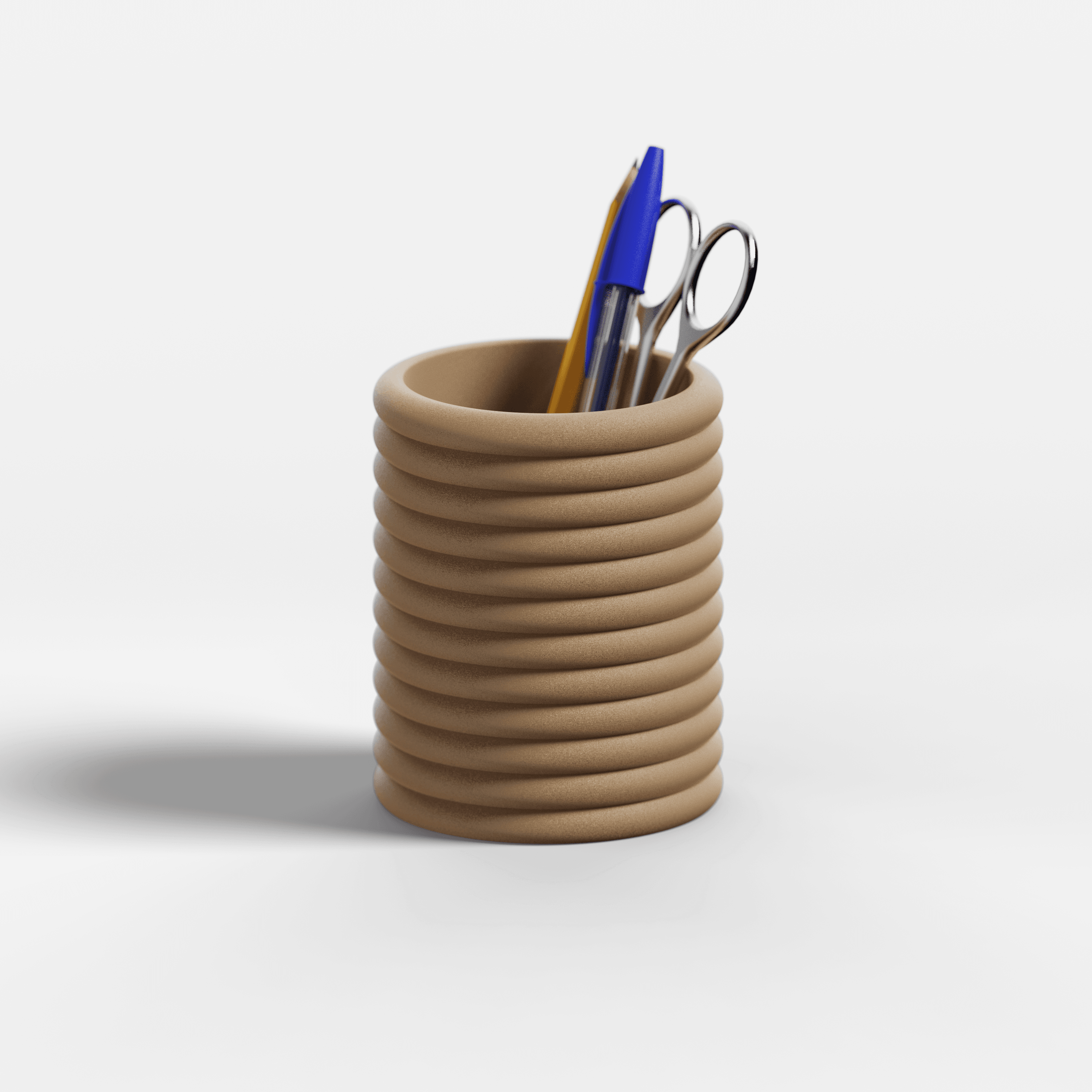 EXTRUSION Collection - Desk Organizer Set 3d model