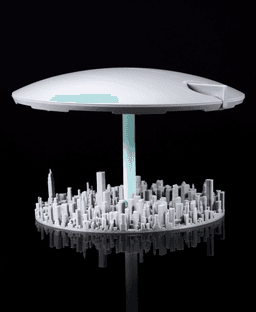 Independence Day - Alien City Destroyer 3d model