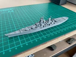 USS Missouri BB-63 Battleship 3D Print STL Model - Minimal settings test print - 3d model