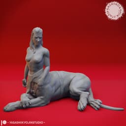 Lamia - Tabletop Miniature (Pre-Supported) 3d model