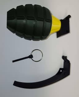 Pineapple grenade 3d model