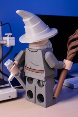 Gandalf Modular Figure 3d model