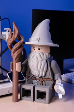 Gandalf Modular Figure 3d model