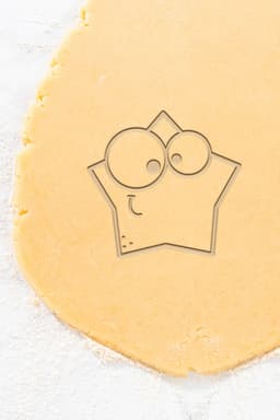 Star Cookie Cutter, Biscuit Cutter 3d model