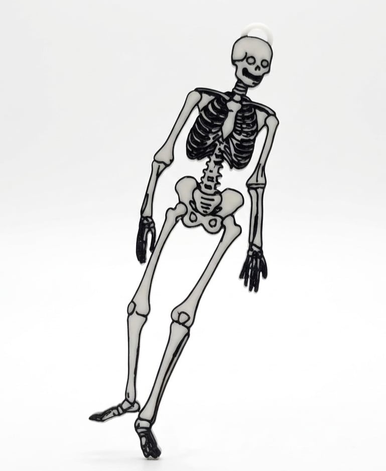 Skeleton With Loop 3d model