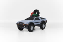 Off-Road DMC Delorean 3d model