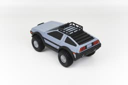 Off-Road DMC Delorean 3d model