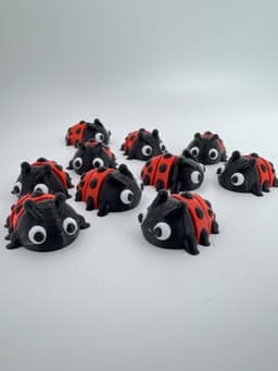 Articulated Ladybug 3d model