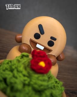 BT21 - SHOOKY PLANTER 3d model