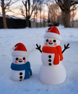 SNOWGGLES: Festive Snowman! 3d model