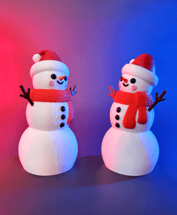 SNOWGGLES: Festive Snowman! 3d model