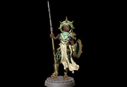 Al-Akiibi - Aasimar Cleric 3d model