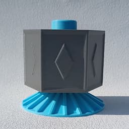 spin clicker 20 3d model