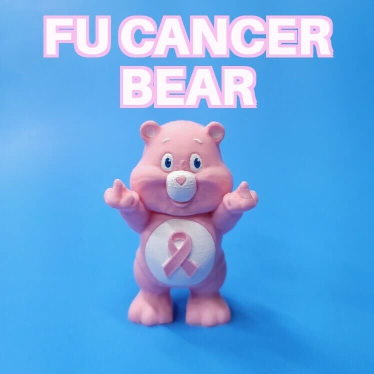 F-Cancer Bear (1).stl 3d model