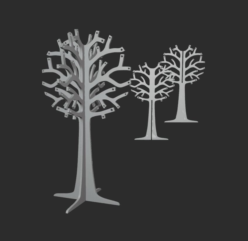 Holder Tree 3d model
