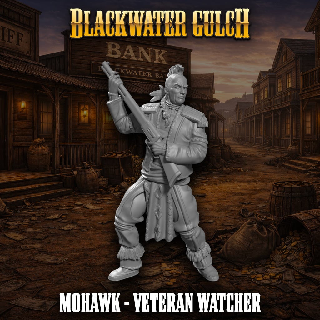 Mohawk - Veteran Watcher 3d model