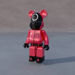 Squid Game Bearbrick 3d model