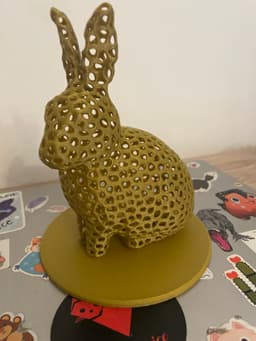 Voronoi rabbit / NO SUPPORTS 3d model