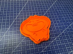 Hamster shaped cookie cutter 3d model