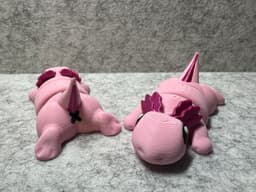 Axolotl Booty flexi 3d model