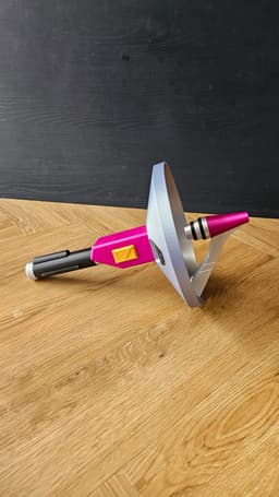 Pink Space Ranger Satellite Stunner 3d model