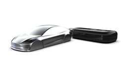 Tesla Model 3 Speedform Automotive Sculpture Keychain 3D print file 3d model
