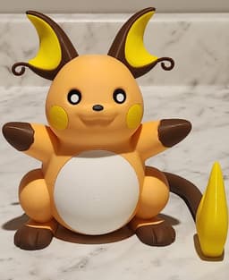 Raichu By Colors 3d model