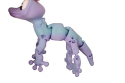 Flexi Gecko (No Supports) 3d model