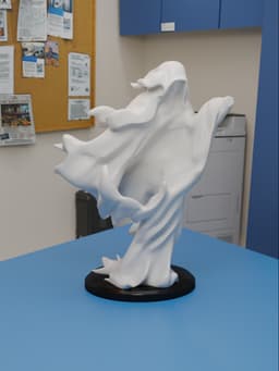 Halloween Wind Ghost 3d model
