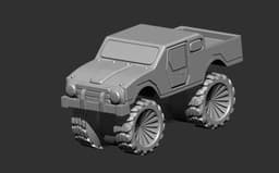 Jeep_Car 3d model