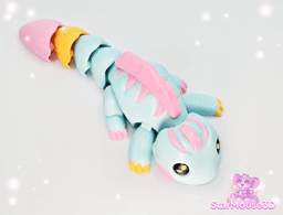 Dimetrodon "Not Dino" Flexi 3d model