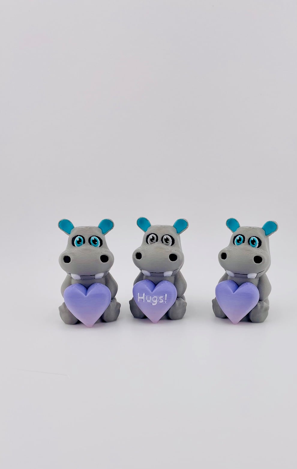 Luvables Hippo 3d model