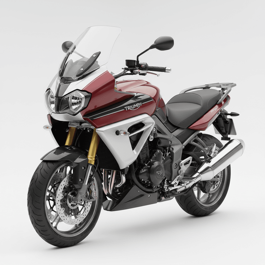 Triumph TrophySE Touring Luxury Motorcycle 3d model