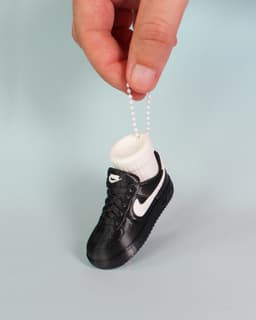 Air Force 1 Inspired Sneaker Fidget Clicker Keychain 3D Print 3MF 3d model