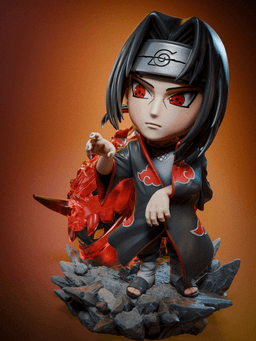 Itachi Chibi - Premium Collectible STL 3d model