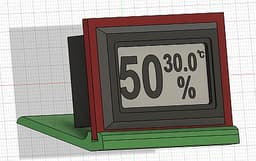 Small hygrometer mount 3d model