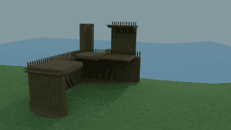 Fort Walls Modular Set 3d model
