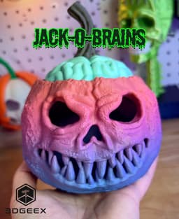 Jack-o'-Brains 3d model