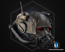 NCR Power Armor Helmet - 3D Print Files 3d model