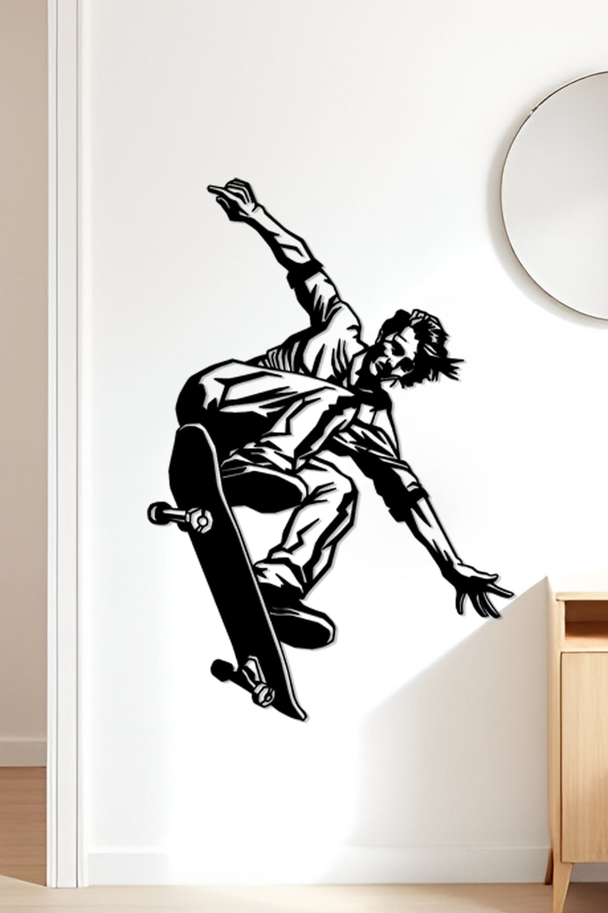 Skater Wall Art, Wall Decor, Home Decor 3d model