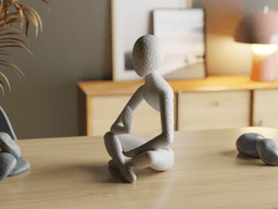Celestial Resonance: Meditation 3d model