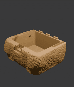 SquareBear Gift & Storage Box 3d model