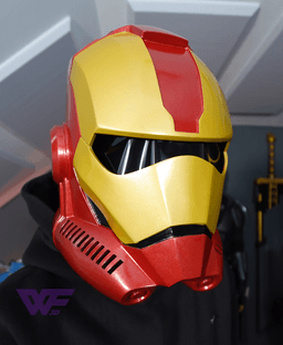 Iron Trooper Helmet 3d model