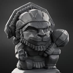 Shri Hanuman Ji 3d model