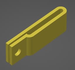 Ender 3 S1 Pro - Z-Axis Cable Clip 3d model